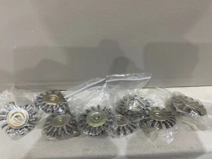 wire brush wheels 70 mm to suit drill brand New - Picture 1 of 2