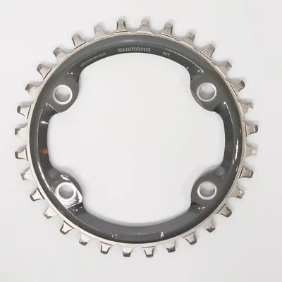 Catena Shimano Deore XT FC-M8000 32t stretta larghezza 96mm BCD MTB 1x11 velocità - Immagine 1 di 3