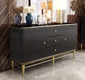 Möbel Wohnzimmer Kommoden Sideboard Luxus Holz Schrank Designer Neu - Bild 1 von 1