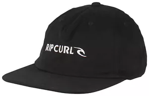 Rip Curl Brand Icon Adjustable Flexfit Hat - Black - New - Picture 1 of 1