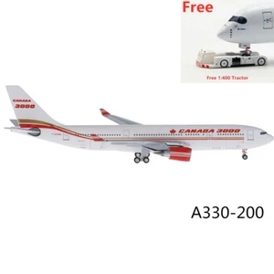 (Very Rare)1:400 AeroClassic Canada 3000 A330-200 C-GGWA-+Free Tractor AC4CGGWA - Picture 1 of 3