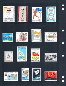 2/3 off $229.40 Scott Value - 1994 37 COUNTRIES Olympics IOC 100 Ann MNH NH UMM - Picture 1 of 12