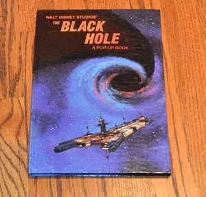 1979 WALT DISNEY Studios The Black Hole Pop Up Book movie Hardback pop-up skum4 - Imagen 1 de 8