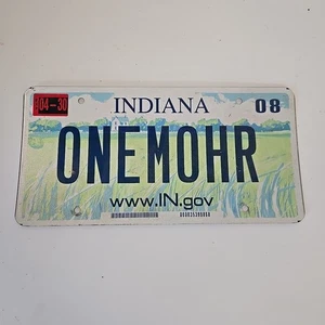 Targa Indiana 2008 ONE MOHR Targa Personalizzata - Foto 1 di 1