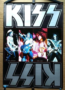 Póster promocional miembro de la banda KISS tamaño B2 POLYSTAR japonés vintage raro Eric Carr - Imagen 1 de 10