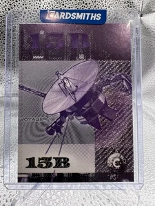 2025 Cardsmiths Currency Space Series 15B Voyager Double Sided Cold Foil - Picture 1 of 2