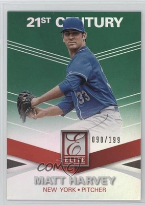 2015 Panini Elite 21st Century /199 Matt Harvey #136 - Image 1 of 2