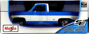 Maisto 1:18 Modell Special Edition 1974 Chevrolet C10 Cheyenne 🟦blau/weiß ⬜ - Bild 1 von 13