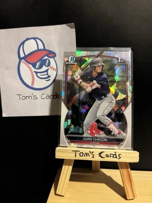 2023 Bowman - Chrome Prospects Juan Chacon #BCP-105 1st Bowman - Image 1 of 2