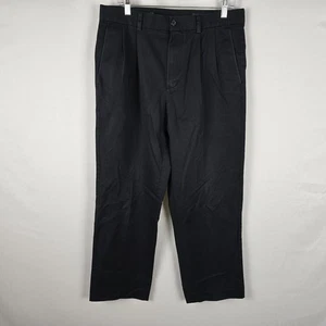 Nordstrom Pantaloni Chino Uomo 34 x 34 *** Blu Dk Dritti Smartcare Antirughe - Foto 1 di 17