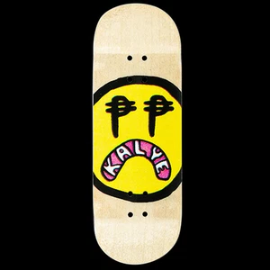 Kalye Fingerboard Deck - OG Sad Face - Picture 1 of 13