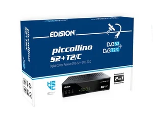EDISION PICCOLLINO S2 T2/C Full HD Digital Satellite & Terrestrial Receiver - Picture 1 of 24