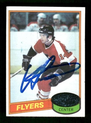 1980-81 Topps unscratched 24 Ken Linseman signed auto autograph  BXCP39 - Image 1 of 2