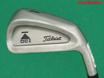 Titleist DCI Triángulo Negro Individual 4 Hierro Acero Tri Especificación Eje Rígido Para Hombre Derecho Foto 1 de 4