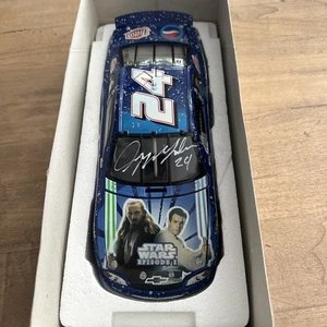 JEFF GORDON SIGNED 1999 Monte Carlo StarWars 1/18 NASCAR  Rare Limited Edition - Picture 1 of 4