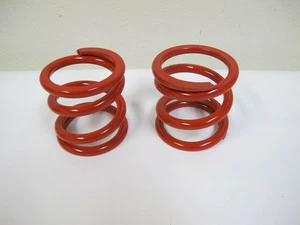 Lot of 2 Works Performance Shock Compression Springs 3.25" 750Lb .406 Wire Red - Bild 1 von 1