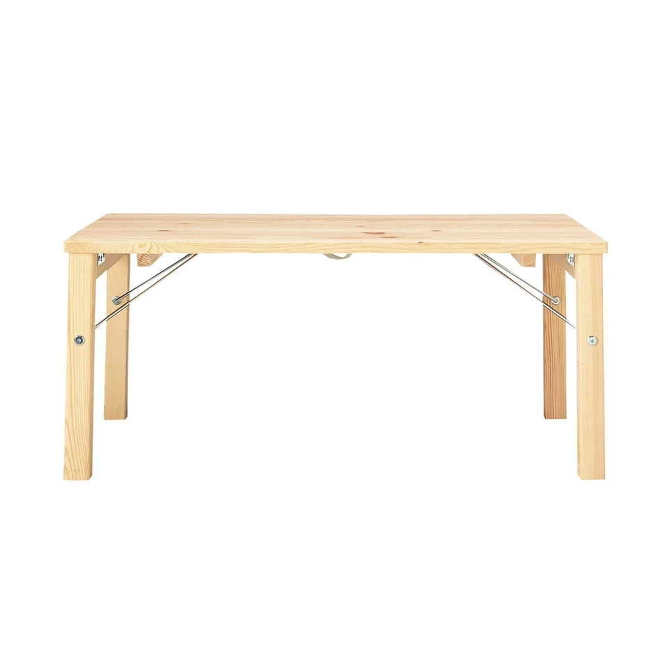 MUJI Pine wood low table/folding type Width 80 x Depth 50 x Height 35cm - Image 1 of 1