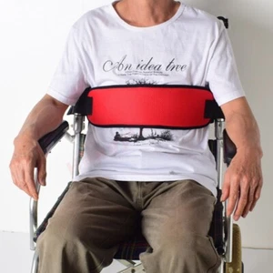 Wheelchair Restraint Straps Wheelchair Seat Belt Adjustable Mesh Breathable - Picture 1 of 30