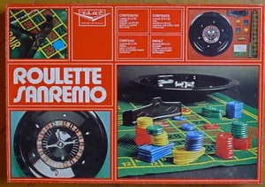 Roulette Sanremo - Gesellschaftsspiel Kinder Strategie Glücksspiel - Bild 1 von 4