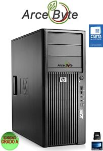 SERVER DESKTOP HP Z200 INTEL XEON 2.8GHZ SSD 250GB RAM 16GB WIN 10 WORKSTATION