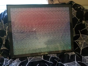 Vintage '93 Magic Eye Poster NVision 3D Framed NATURE'S MAJESTY 1993 - Picture 1 of 6