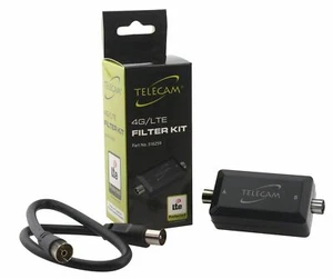 pack of 5 x telecam 4g/lte filter kit MOBILE PHONE INTERFERENCE TV AERIAL FILTER - Picture 1 of 1