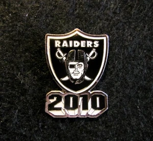 RAIDERS Lapel / Hat Pin, RAIDERS 2010 SHIELD, Las Vegas, Oakland, Los Angeles 2A - Picture 1 of 3