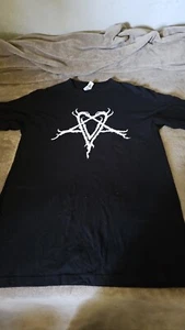 Ville Valo Heartagram Neon Noir Vertigo Eyes Langarm T-Shirt Größe M - Bild 1 von 5