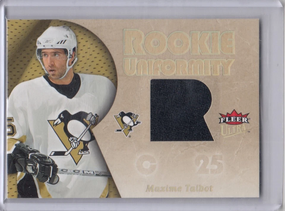 2005-06 Ultra Rookie Uniformity Jerseys #RU-MT Maxime Talbot   *S5828 - Image 1 of 1