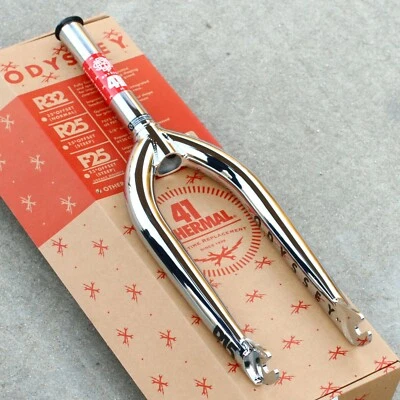 ODYSSEY BMX R15 CHROME BICYCLE 3/8" FORK PRIMO CULT SUNDAY STRANGER - Image 1 of 2