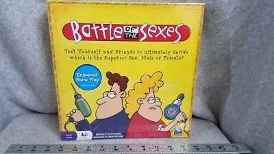 Battle Of The Sexes Adult Card Game It's Male Vs Female Gender Based Spin Master - Image 1 of 4
