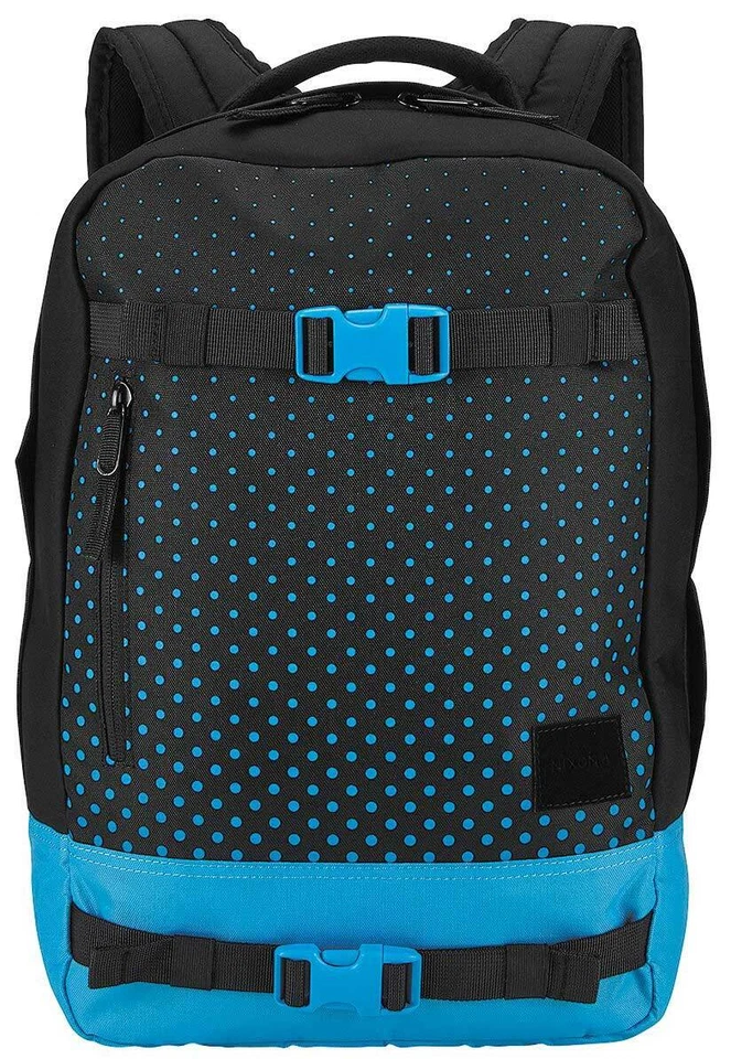 Mochila Nixon Del Mar - Negra/Azul - Nueva Foto 1 de 1