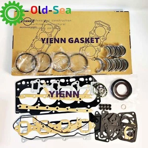 V3300-BG-EU1 Engine Overhaul Re-Ring Kit For Kubota MZ55 MZ60 MZ65 Tractor Parts - Picture 1 of 4