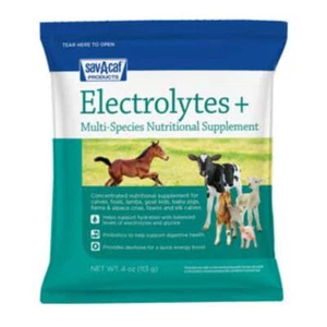 New! ELECTROLYTES+ Multi-Species Nutritional Supplement 4 oz. For calves foals + - Picture 1 of 1