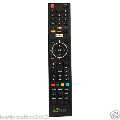 SEIKI Smart App TV Remote with Vudo Youtube PANDORA Google Smart SE32HY19T TV - Image 1 of 4