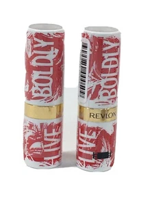 Revlon .15 Oz Super Lustrous Live Boldly 063 Fire & Ice Lipstick Lot Of 2! - Picture 1 of 3