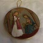 Vintage The Annunciation Fontanini No Limited Edition Ornament Wall Hanging