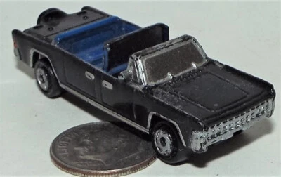 Small Micro Machine 1961 Lincoln Open Top Limousine in Black # 2 - Image 1 of 3