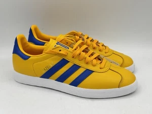 adidas Gazelle UNLA Tigres White Yellow Blue IG6432 Men’s Size 8 - Picture 1 of 7