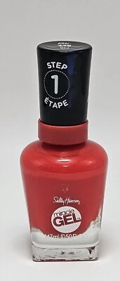 SALLY HANSEN чудо гель лак для ногтей #439 красный глаз 0,5 жидк. oz. НОВЫЙ - Изображение 1 из 3