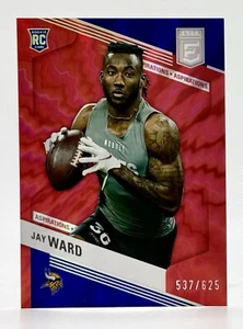 2023 Donruss Elite Red Aspirations Shimmer #152 Jay Ward 537/625 Vikings - Picture 1 of 2