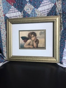 Rafael Putti Engel Reproduktion Holz gerahmter Druck - Bild 1 von 4