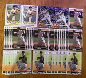 (x37 Lot) Tyler Beede 2014 Bowman Draft #11 CHROME 1st Bowman Guardians Giants - Picture 1 of 1