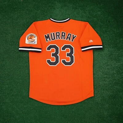 Eddie Murray Baltimore Orioles 1984 Cooperstown naranja 30 aniversario Jersey hombre Foto 1 de 4