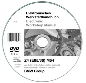 Bmw Z4 (E85/E86) 2002-2008 manuale riparazione su cd - Repair Manual on cd - Foto 1 di 8