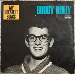 BUDDY HOLLY "My Greatest Songs" German LP vinyl album. Stereo 14 Songs - Picture 1 of 4