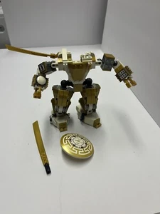 Lego Ninjago Temple Of Light Golden Mech Samurai Ninja Robot Figure Incomplete - Picture 1 of 3