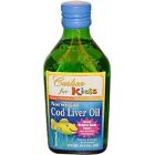 Carlson Labs Norwegian Cod Liver Oil for Kids, Bubble Gum 8.4 FL Oz. Exp 5/23