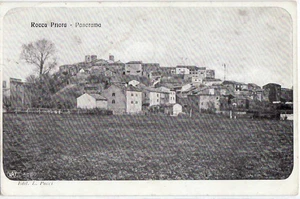 5500 ROMA ROCCA PRIORA - cartolina viaggiata bollo asportato - Picture 1 of 1