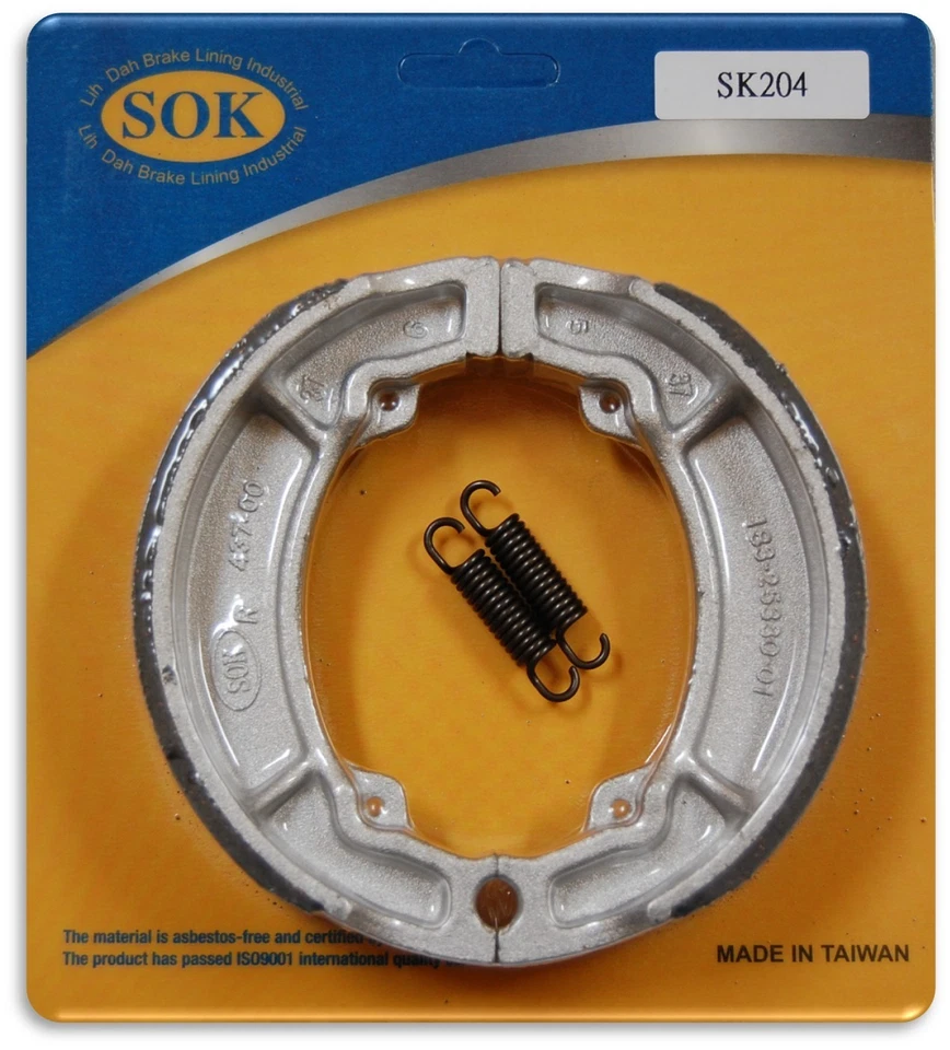 FRONT BRAKE SHOES+Springs fit YAMAHA XT 125 200 250, 1980-1984 XT125 XT200 XT250 - Image 1 of 1